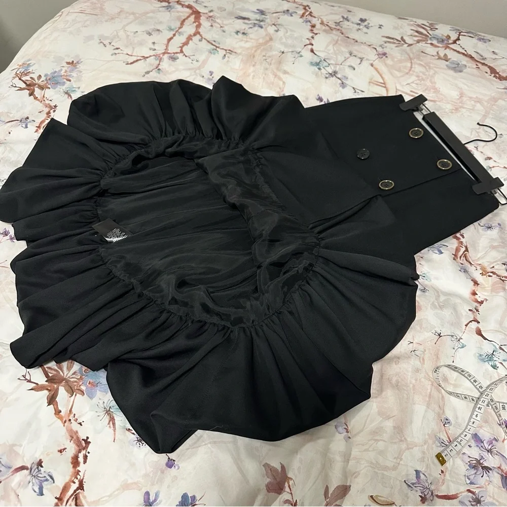 JW Anderson buttoned bubble-hem skirt - Picture 9 of 14